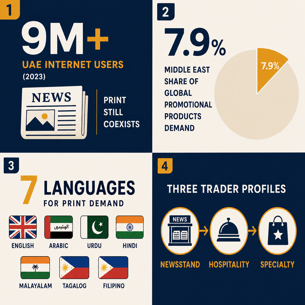 Infographic: How to Start a Newspapers & Magazines Trading Business in Dubai with Meydan Free Zone
