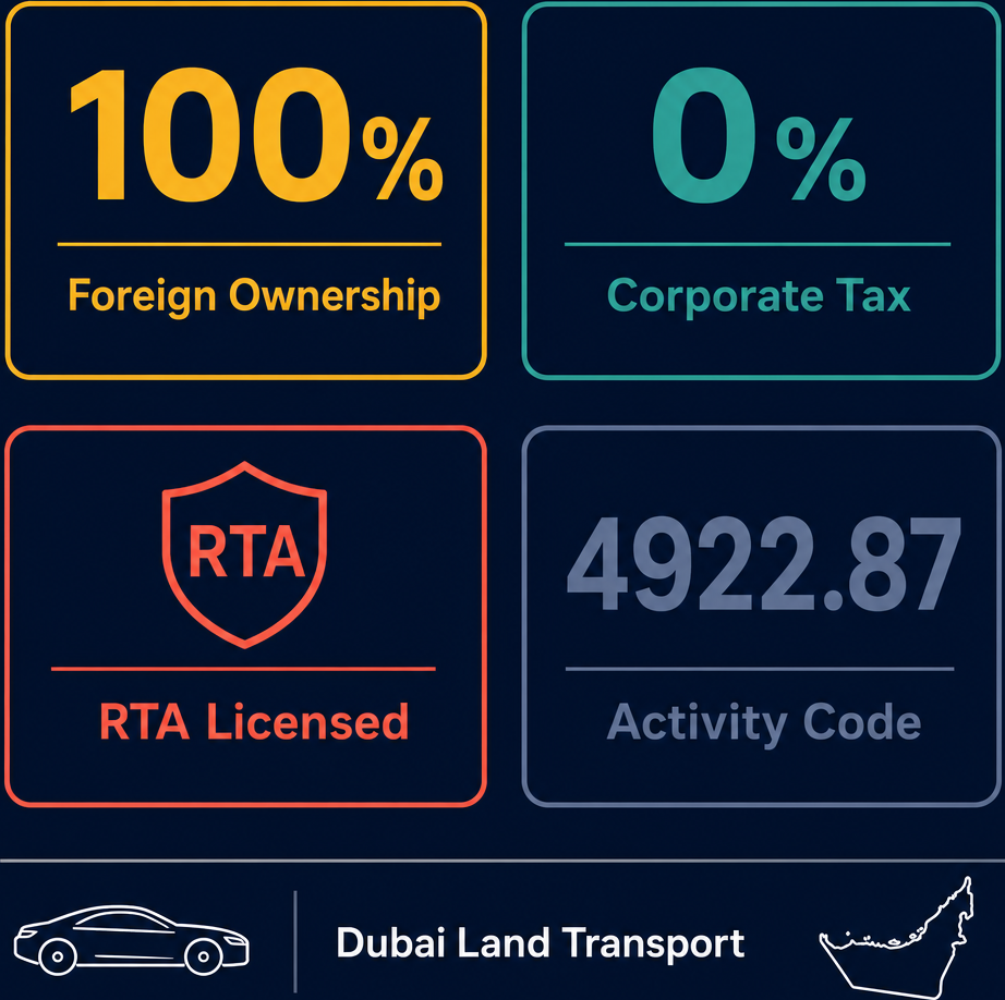 Infographic: How to Start a Passenger Transport by Luxury Motor Vehicles Business in Dubai with Meydan Free Zone