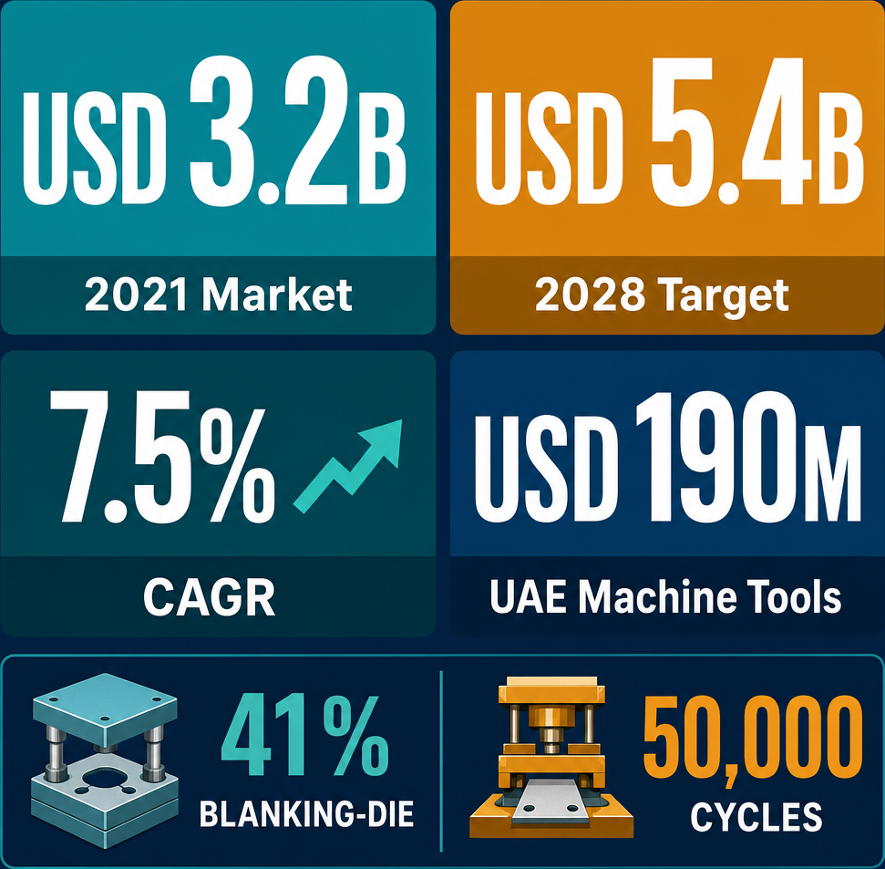 Infographic: How to Start a Precision Dies Trading Business in Dubai with Meydan Free Zone