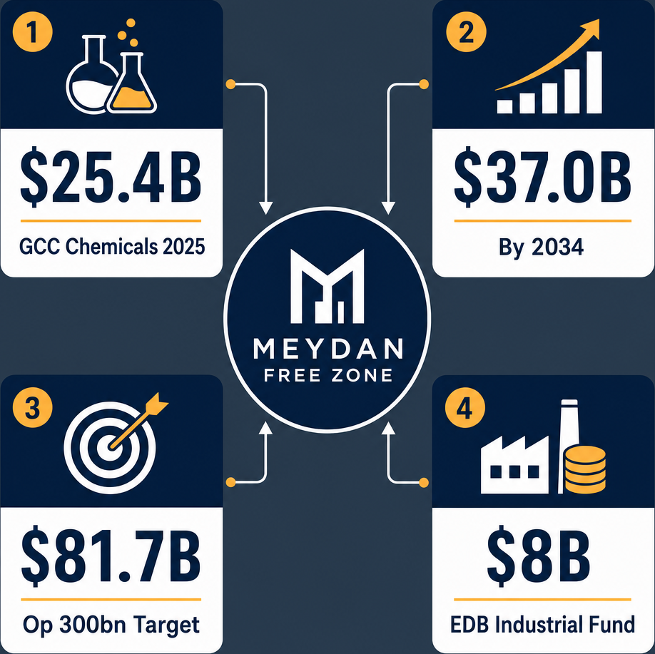 Infographic: How to Start a Raw Materials Trading Business with Meydan Free Zone