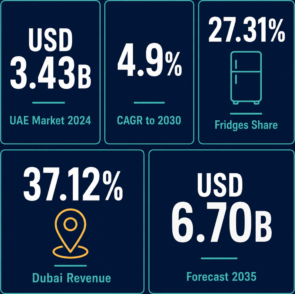 Infographic: How to Start a Refrigerators, Washing Machines & Household Electrical Appliances Trading Business in Dubai with Meydan Free Zone