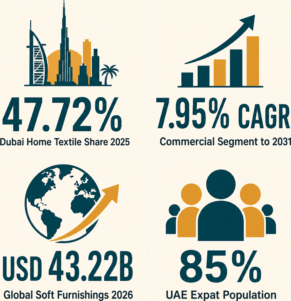 Infographic: How to Start a Retail Sale of Curtains and Net Curtains Business in Dubai with Meydan Free Zone