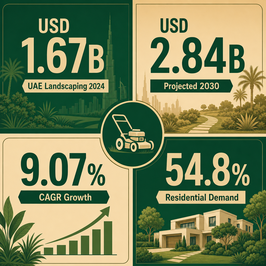Infographic: How to Start a Retail Sale of Lawnmowers Business in Dubai with Meydan Free Zone