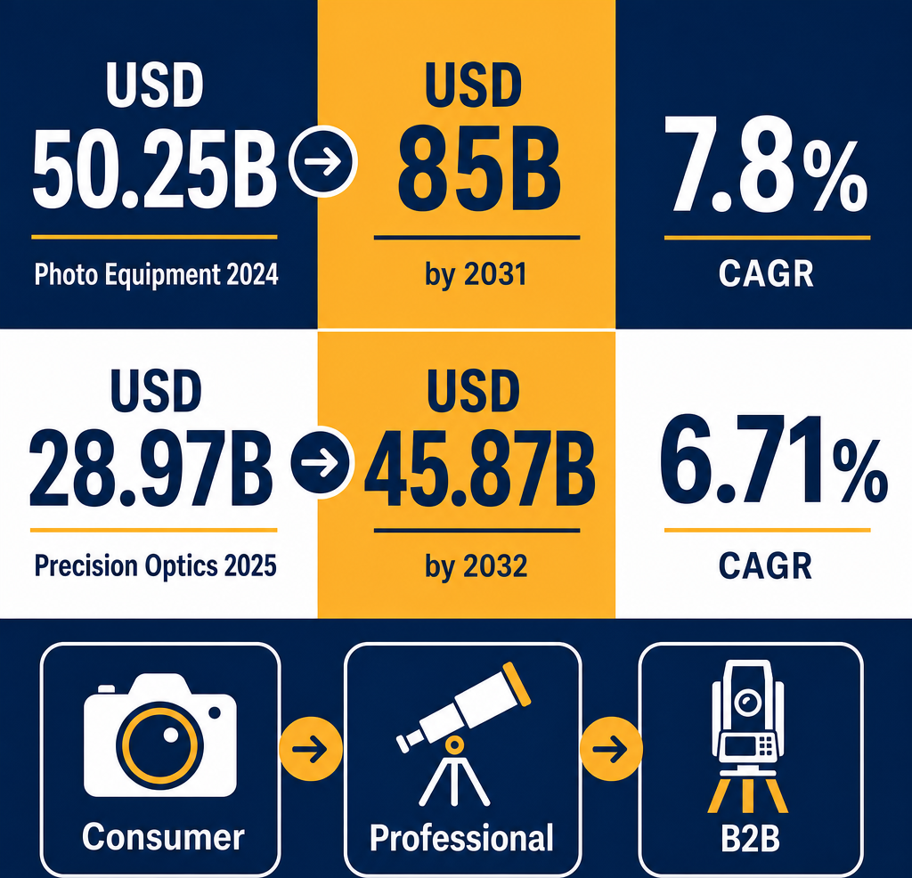 Infographic: How to Start a Retail Sale of Photographic, Optical and Precision Equipment Business with Meydan Free Zone