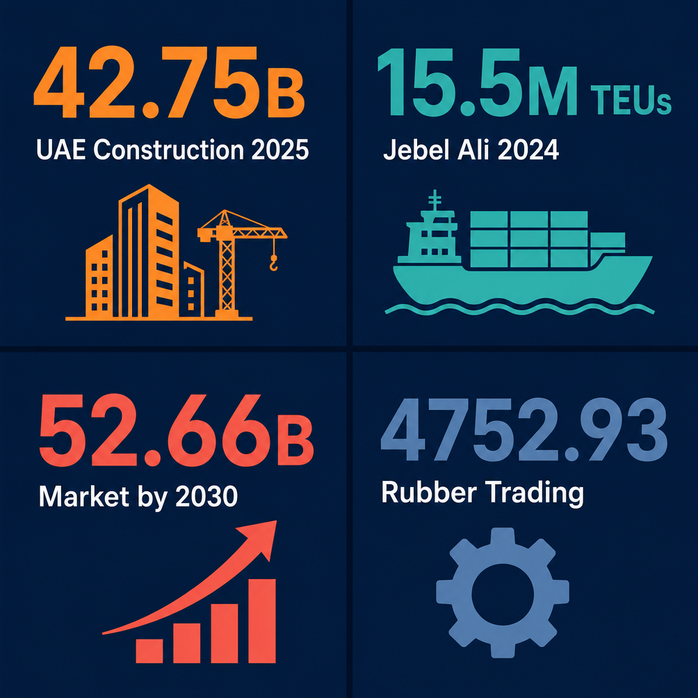 Infographic: How to Start a Rubber Trading Business in Dubai with Meydan Free Zone