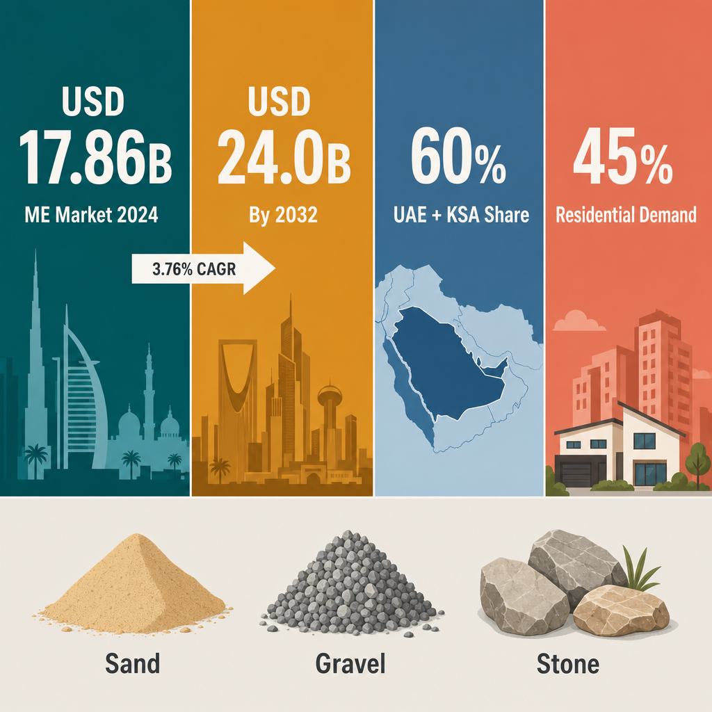 Infographic: How to Start a Sand, Gravel and Stones Trading Business in Dubai with Meydan Free Zone