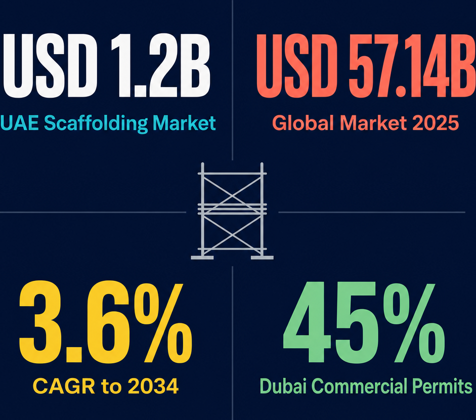 Infographic: How to Start a Scaffolds Trading Business in Dubai with Meydan Free Zone