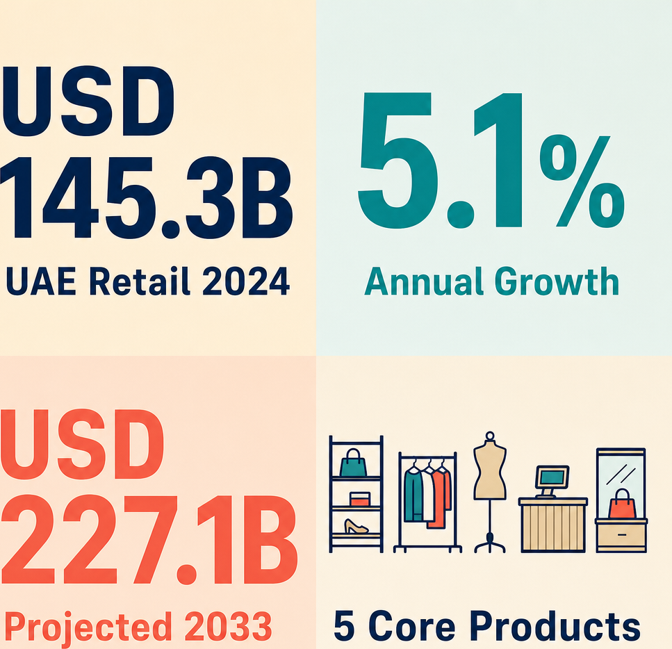 Infographic: How to Start a Shop Fittings Trading Business with Meydan Free Zone