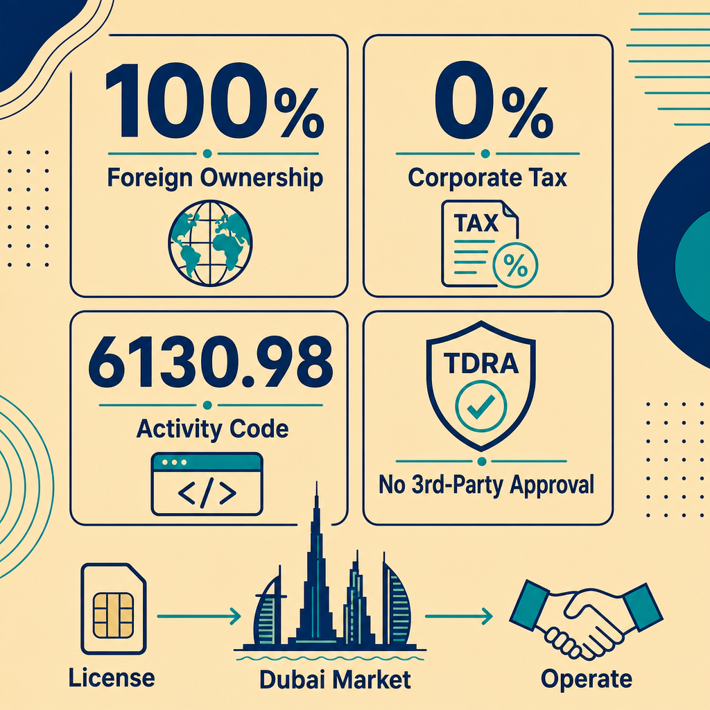 Infographic: How to Start a Short Messages Services Business in Dubai with Meydan Free Zone