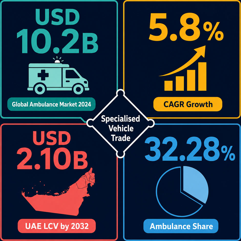 Infographic: How to Start a Specialised Vehicle Trading Business with Meydan Free Zone