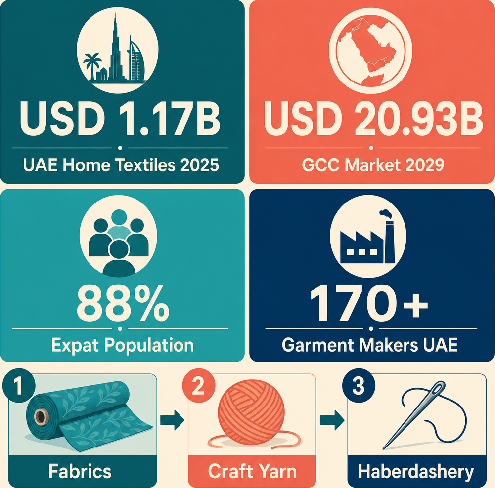 Infographic: How to Start a Textiles Retail Business with Meydan Free Zone