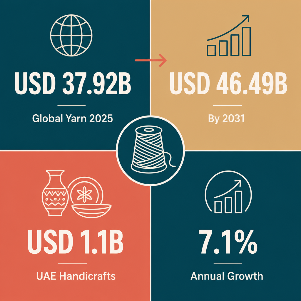 Infographic: How to Start a Threads & Yarns Trading Business in Dubai with Meydan Free Zone