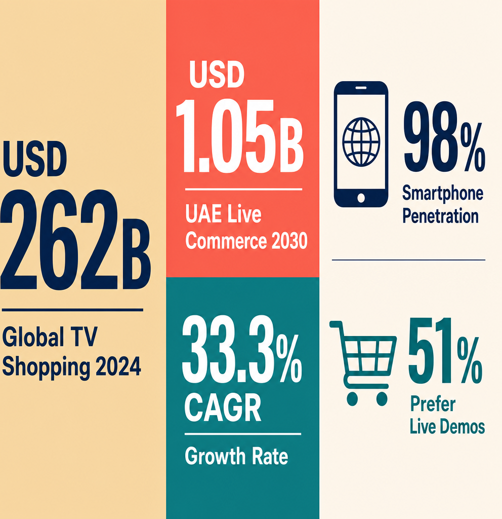 Infographic: How to Start a TV Shopping Business with Meydan Free Zone