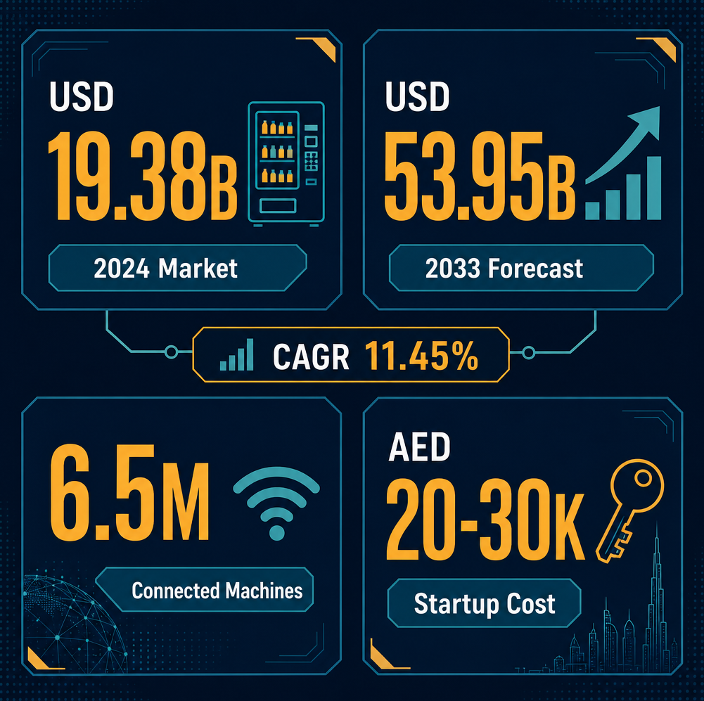 Infographic: How to Start a Vending Machine Retail Business with Meydan Free Zone