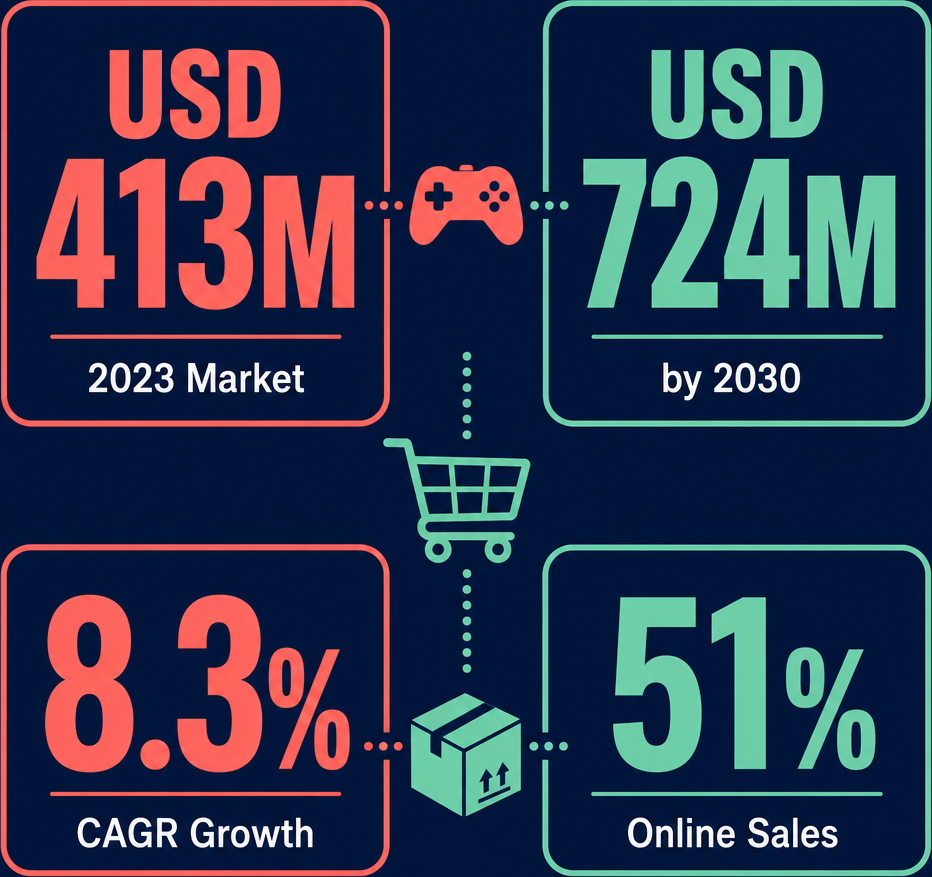 Infographic: How to Start a Video Games Consoles Trading Business in Dubai with Meydan Free Zone