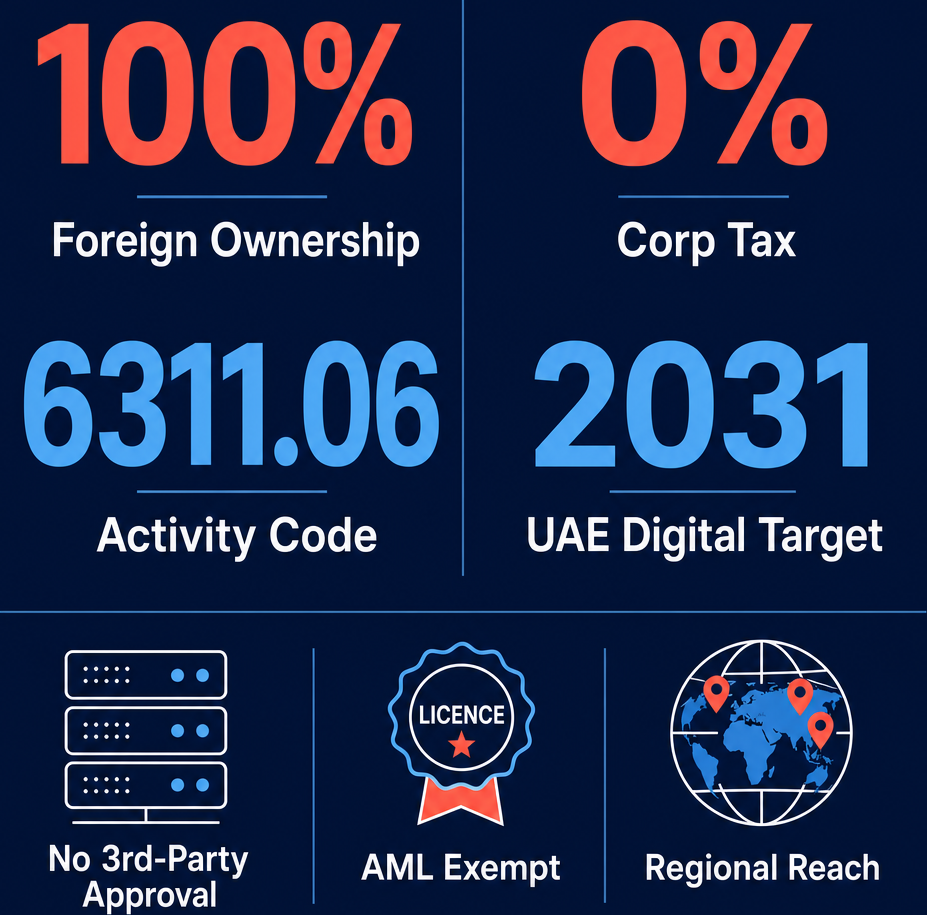 Infographic: How to Start a Web Hosting Business in Dubai with Meydan Free Zone