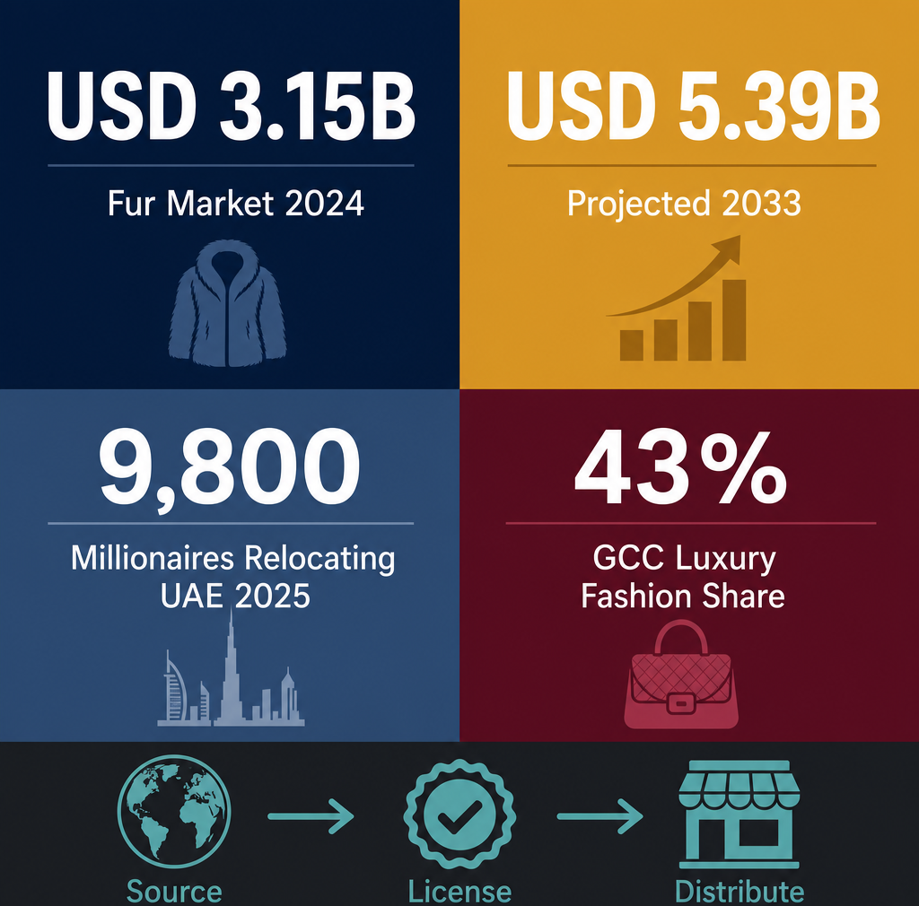 Infographic: How to Start a Wholesale of Fur Articles Business with Meydan Free Zone