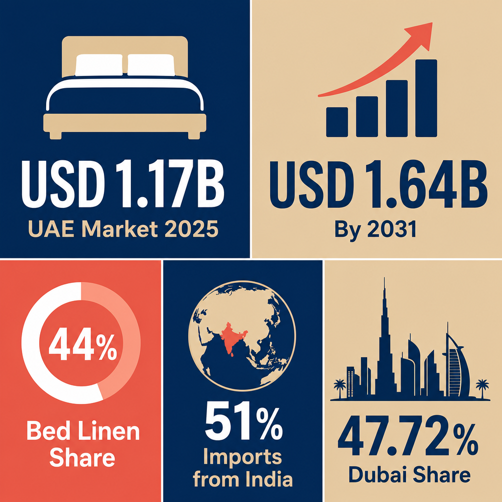 Infographic: How to Start a Wholesale of Household Linen Business with Meydan Free Zone