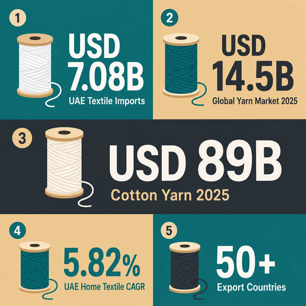 Infographic: How to Start a Yarn Wholesale Business with Meydan Free Zone