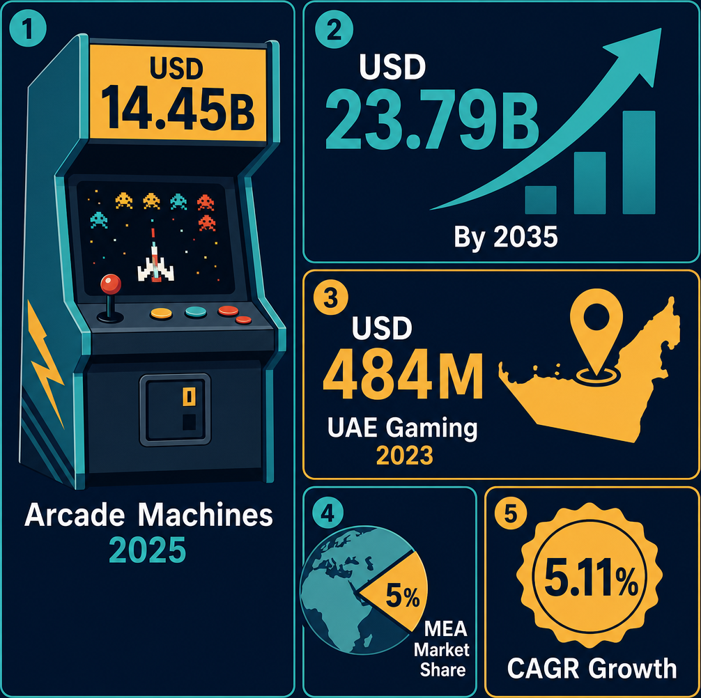 Infographic: How to Start an E-Games & Entertainment Hall Equipment Trading Business with Meydan Free Zone