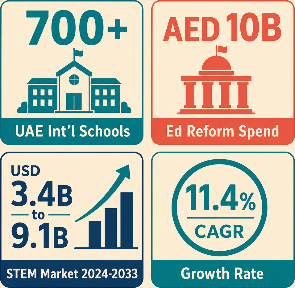 Infographic: How to Start an Educational Aids Trading Business in Dubai with Meydan Free Zone