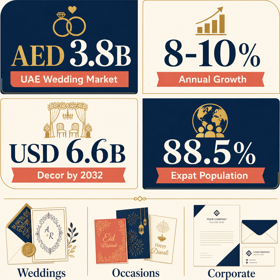 Infographic: How to Start an Invitation & Greeting Cards Trading Business in Dubai with Meydan Free Zone