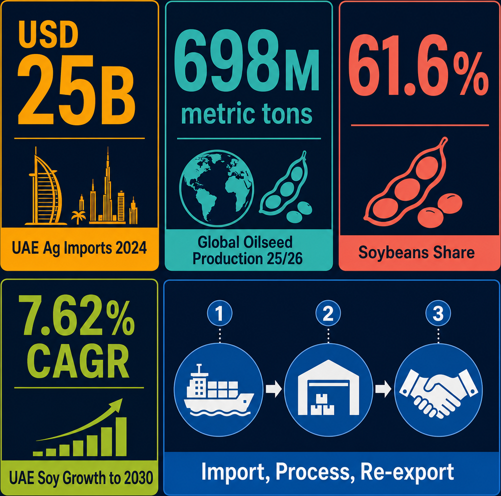 Infographic: How to Start an Oleaginous Fruits Wholesale Business with Meydan Free Zone