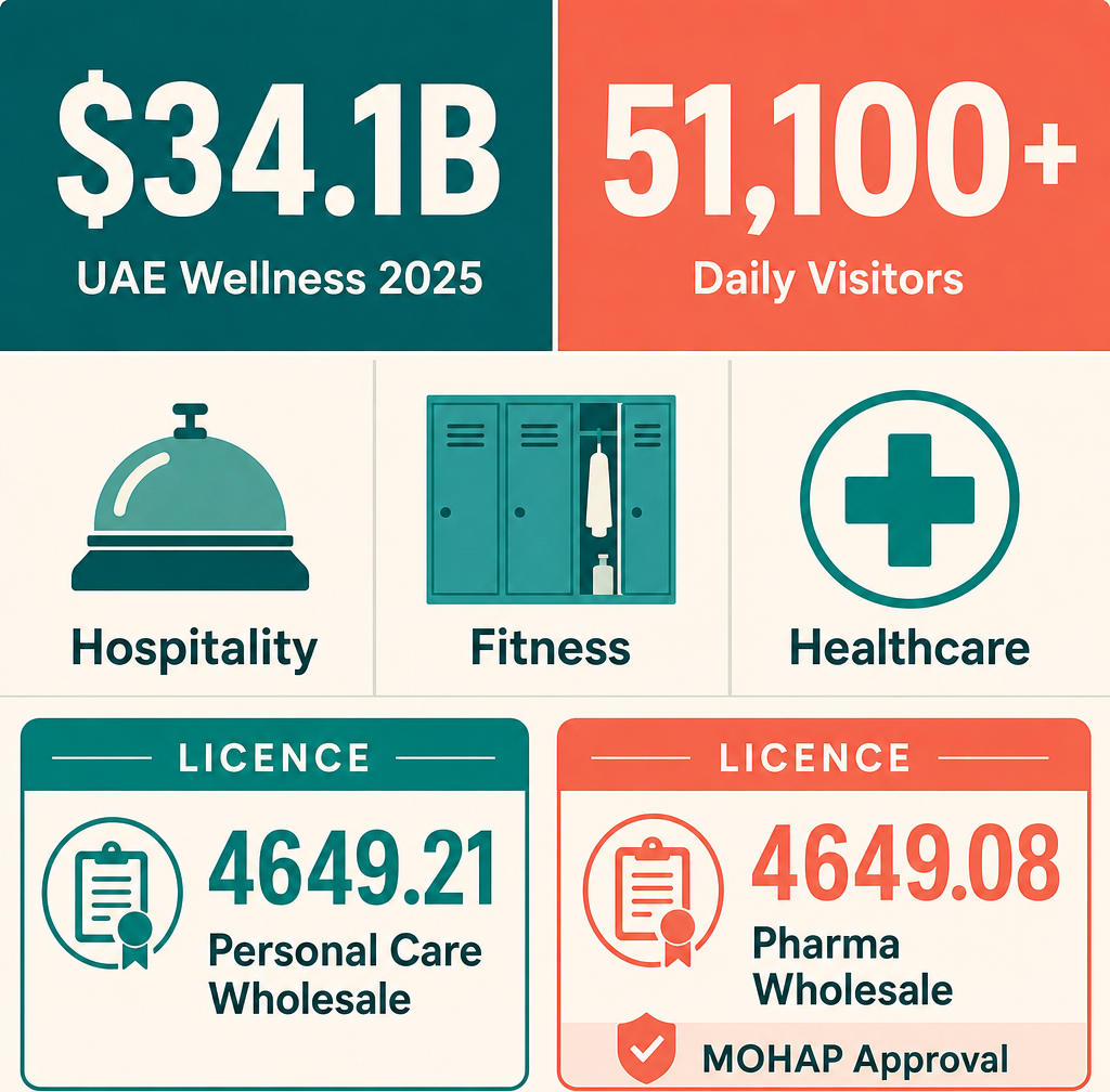 Infographic: Wholesale Health & Wellness Products Business in Dubai