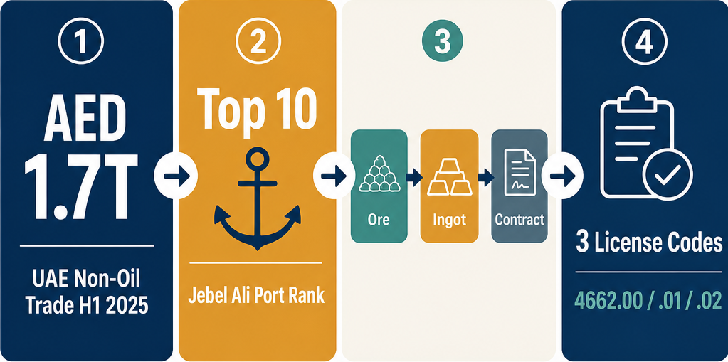 Infographic: Wholesale Trading Of Metals And Metal Ores In The UAE | Complete Guide