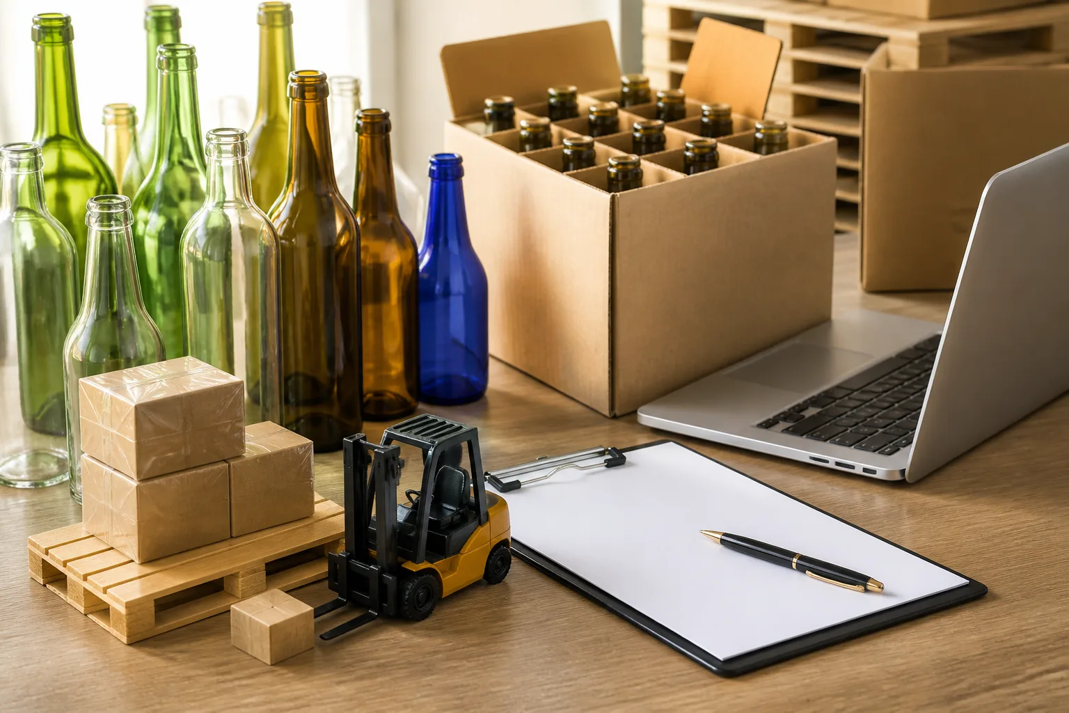 How to Start a Glass Bottles Trading Business with Meydan Free Zone