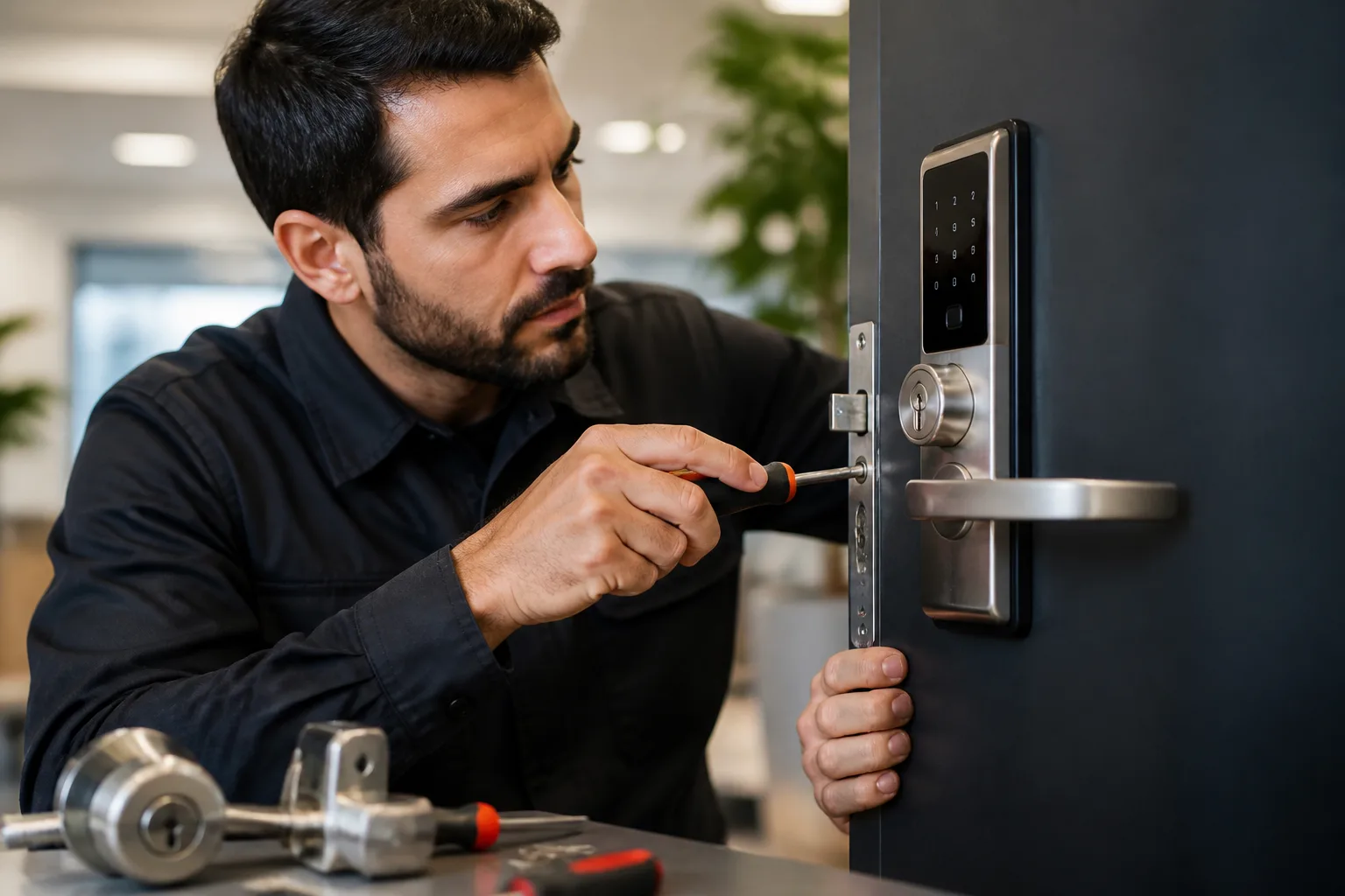 Installing Repairing Rebuilding and Adjusting Mechanical or Electronic Locking Devices License in Dubai