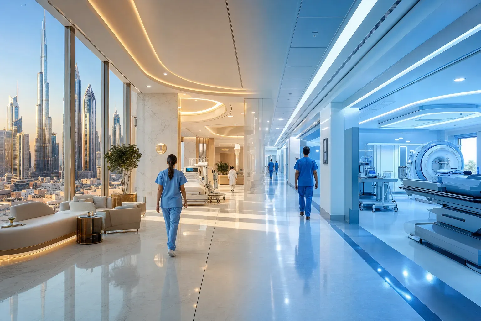 Healthcare in the USA vs Dubai: Costs, Quality and Procedures for Americans