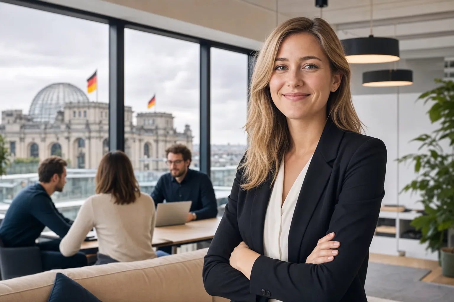 German Business Setup with a Flexi Desk in Dubai