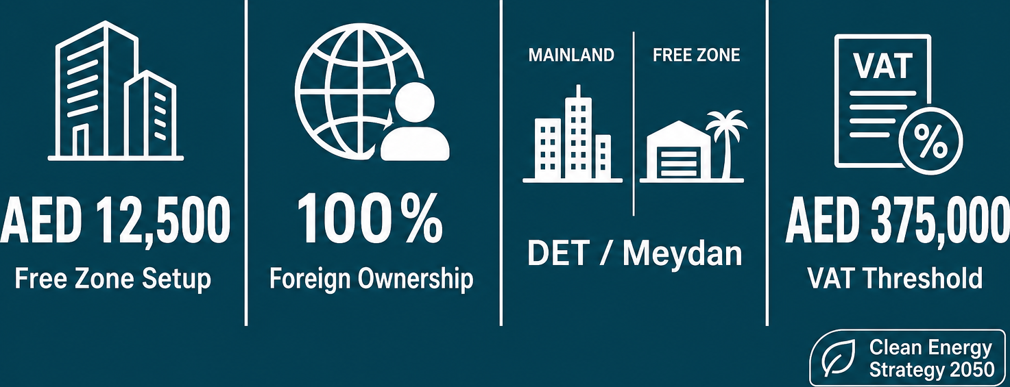 Infographic: Buildings Energy Efficiency Services License in Dubai