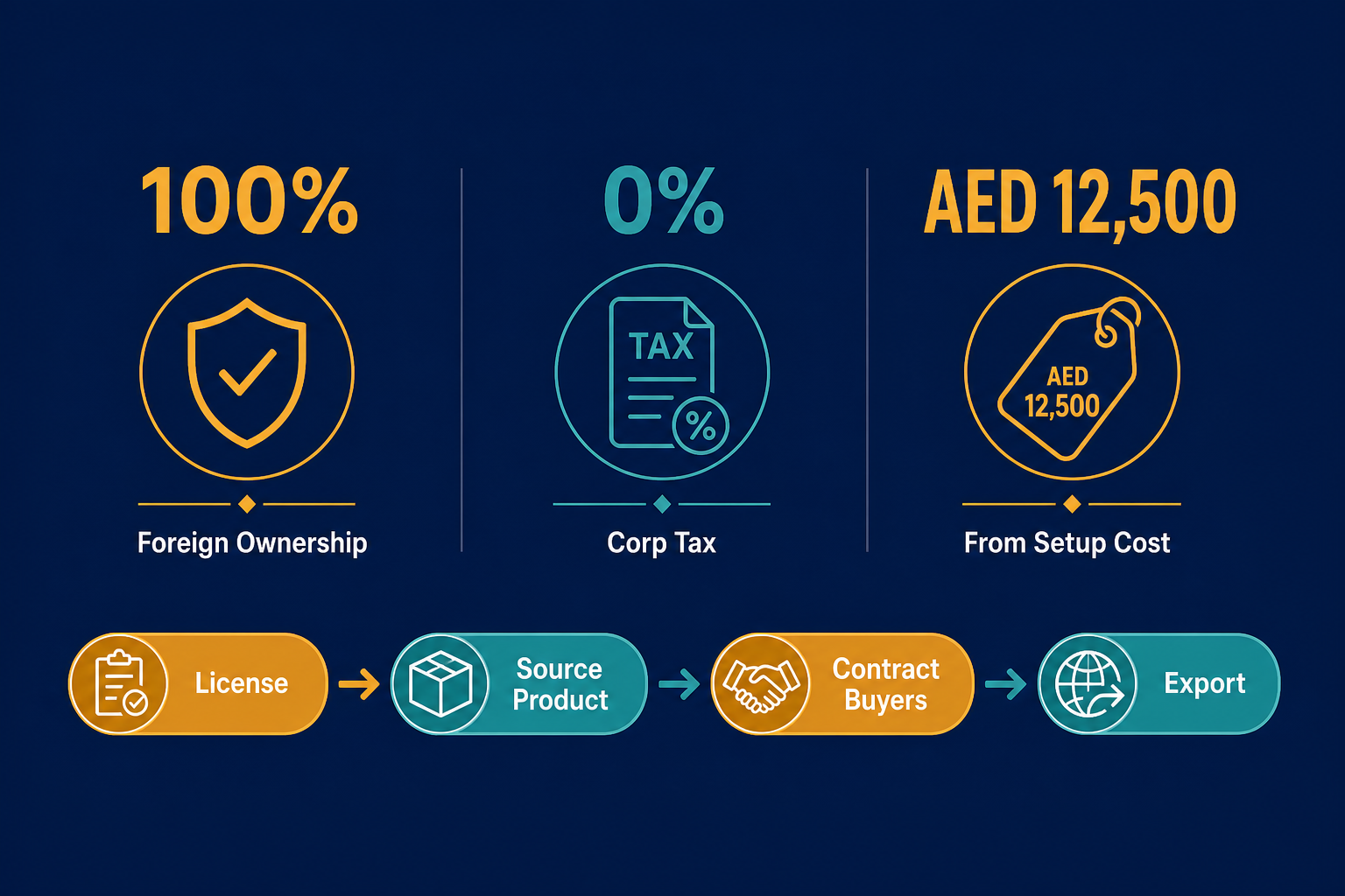 Infographic: How to Start a Petrochemicals Trading Business with Meydan Free Zone