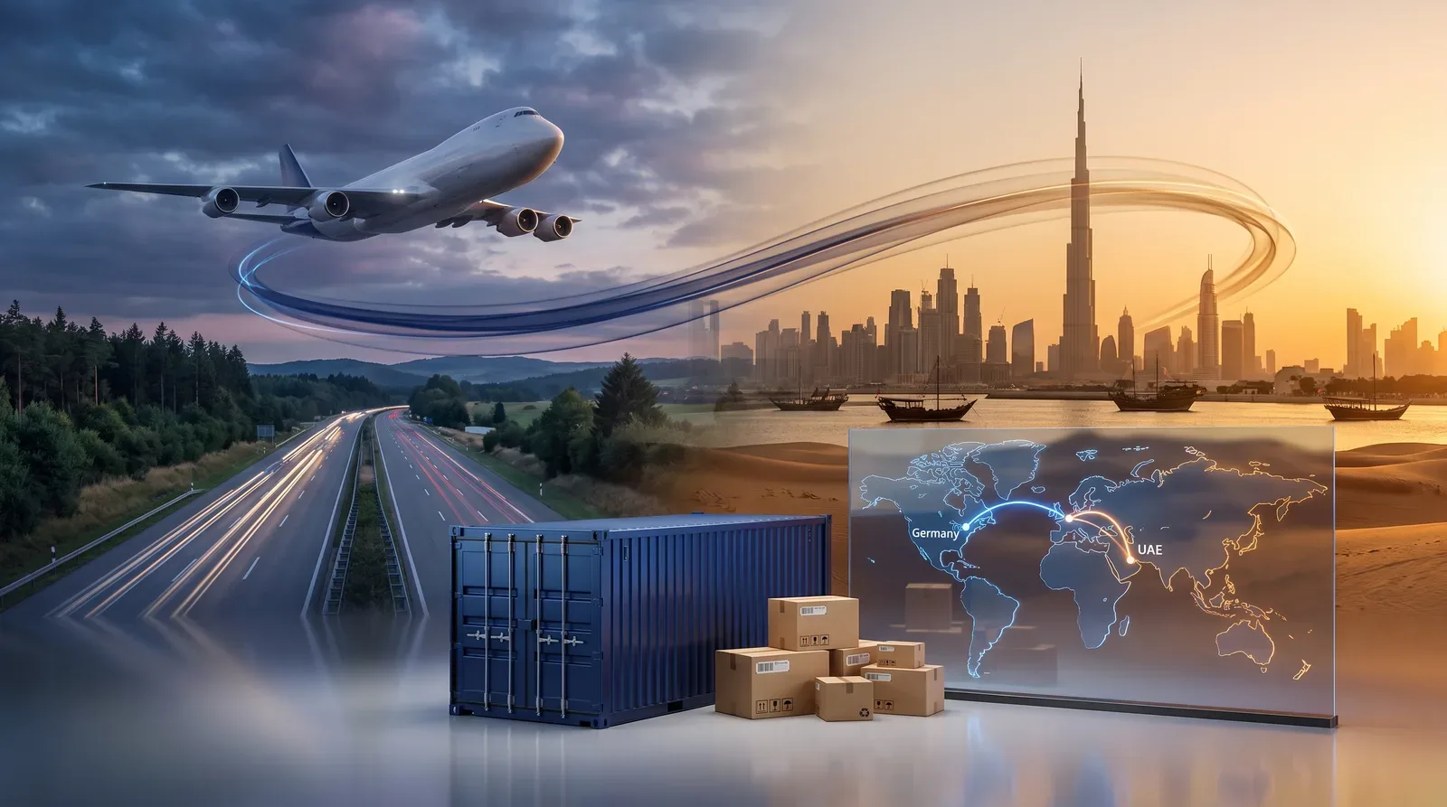 Shipping from Germany to Dubai: Costs, Timelines & Methods