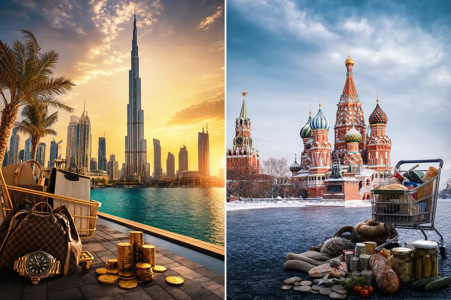 Cost of Living in Dubai vs Russia: Complete Comparison
