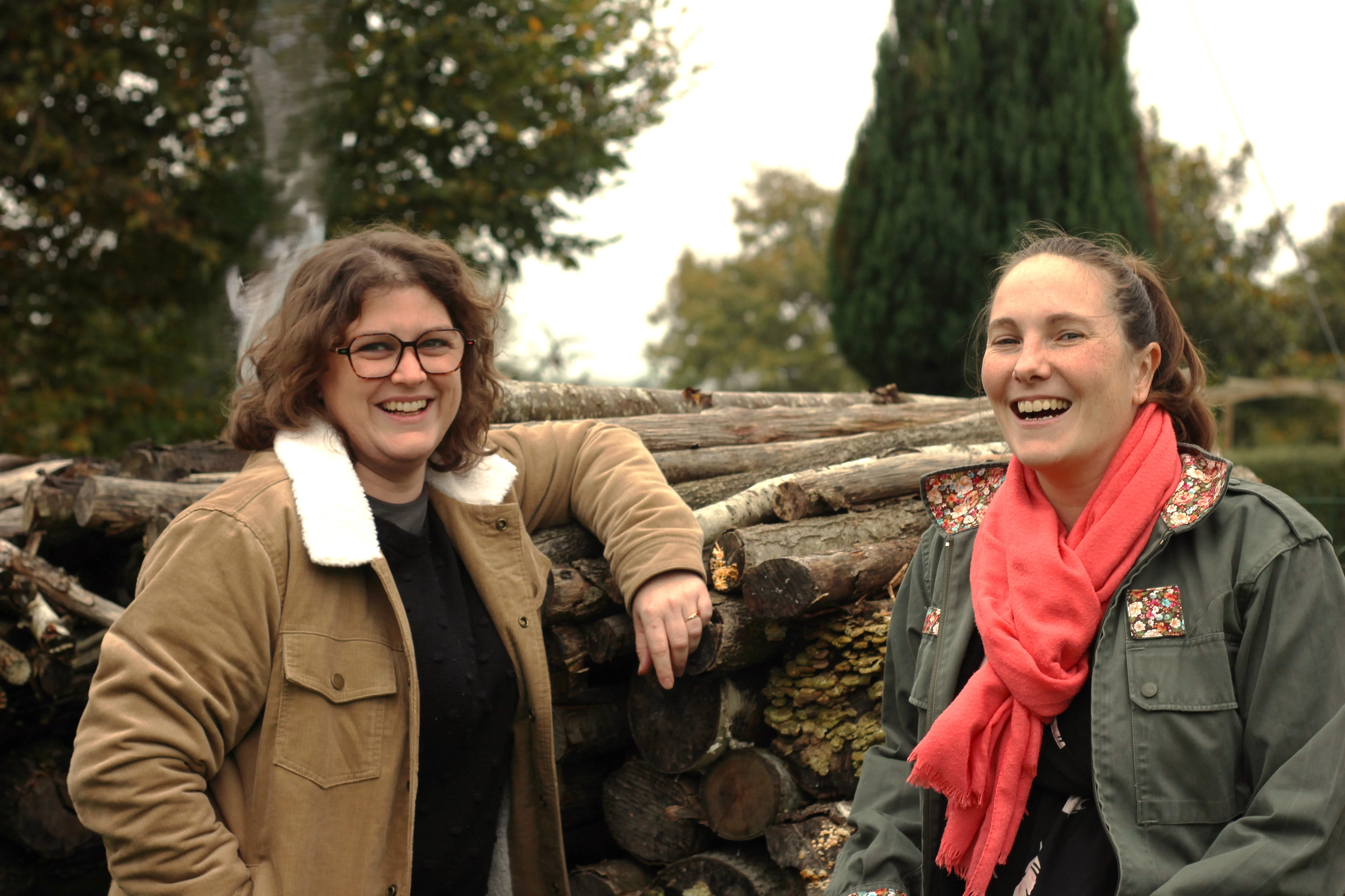 Dorine et Kathy, l'équipage de Grain de Spica