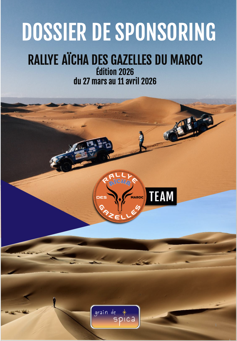 Photo du dossier de sponsoring de l'équipage