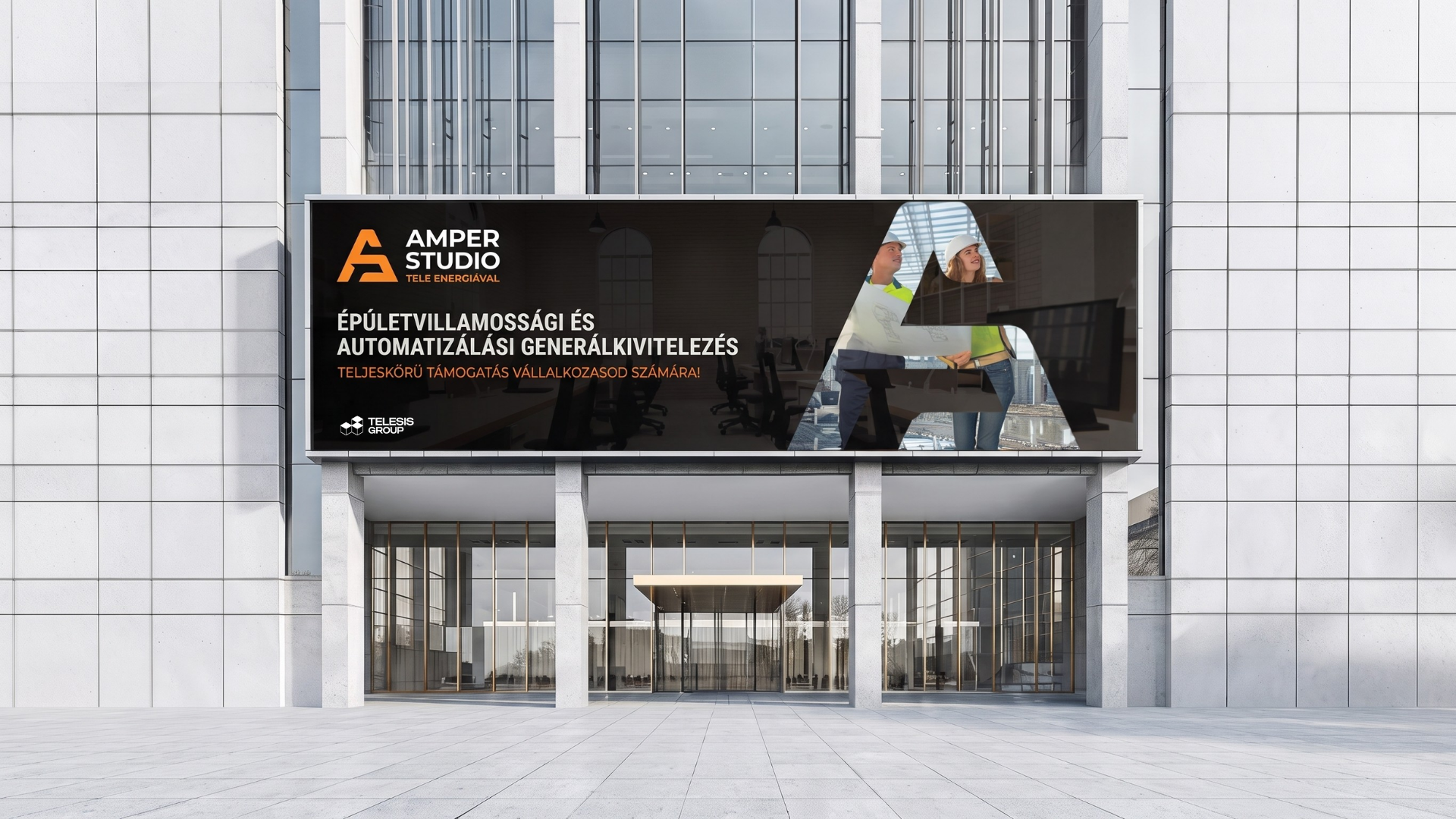 Amper Studio embléma