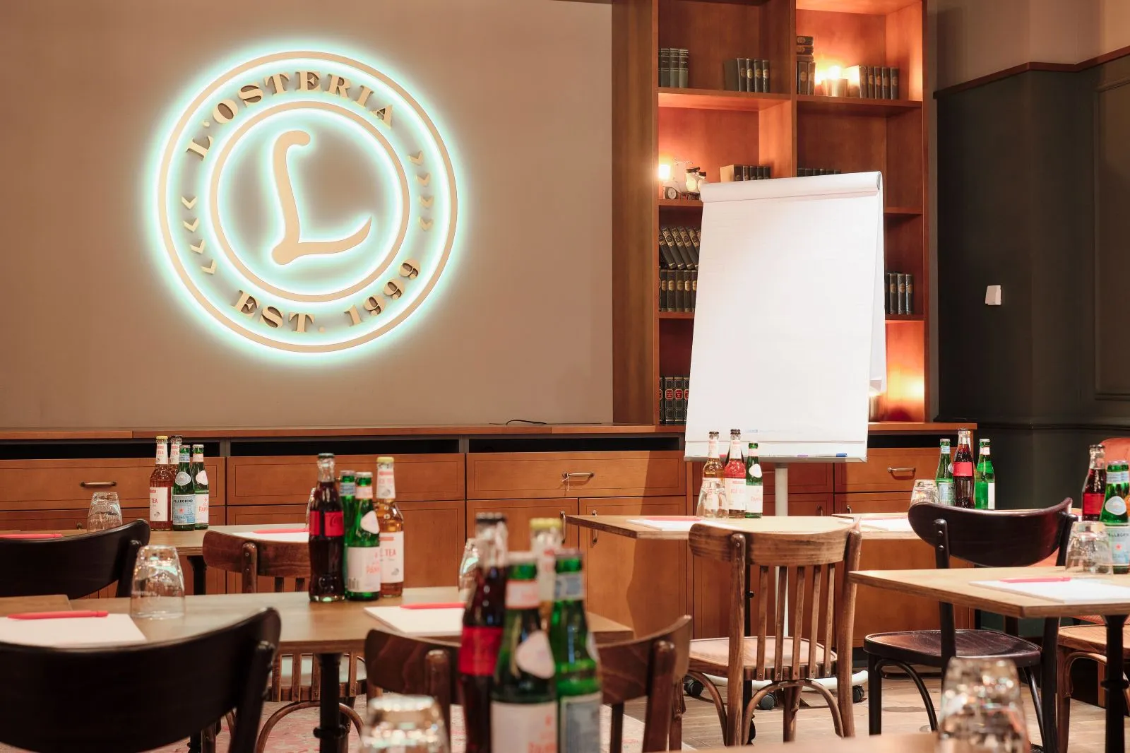 Buchen Sie Ihren Meetingraum in Frankfurt bei der L'Osteria