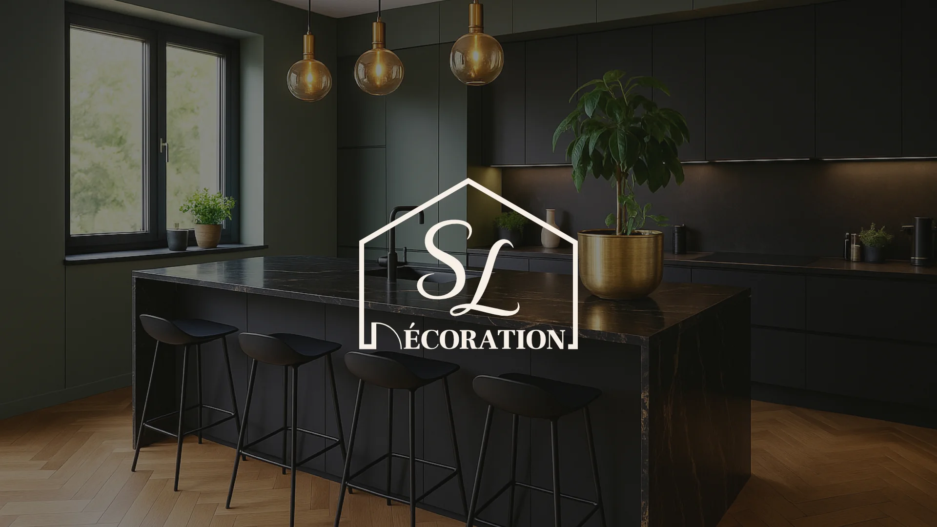 Page d'accueil du site SL Décoration