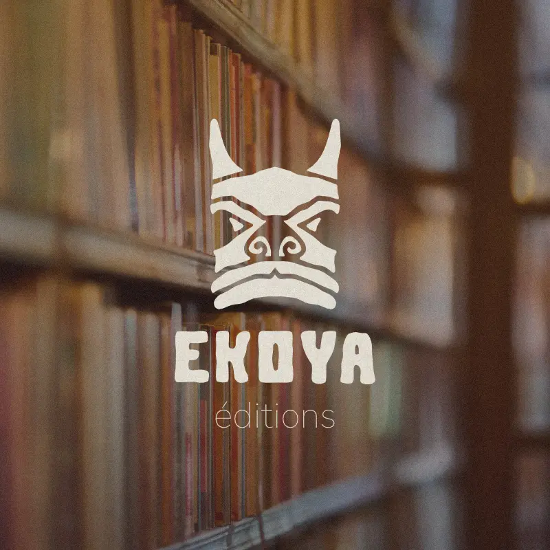 Logo authentique et tribal pour une maison d'édition