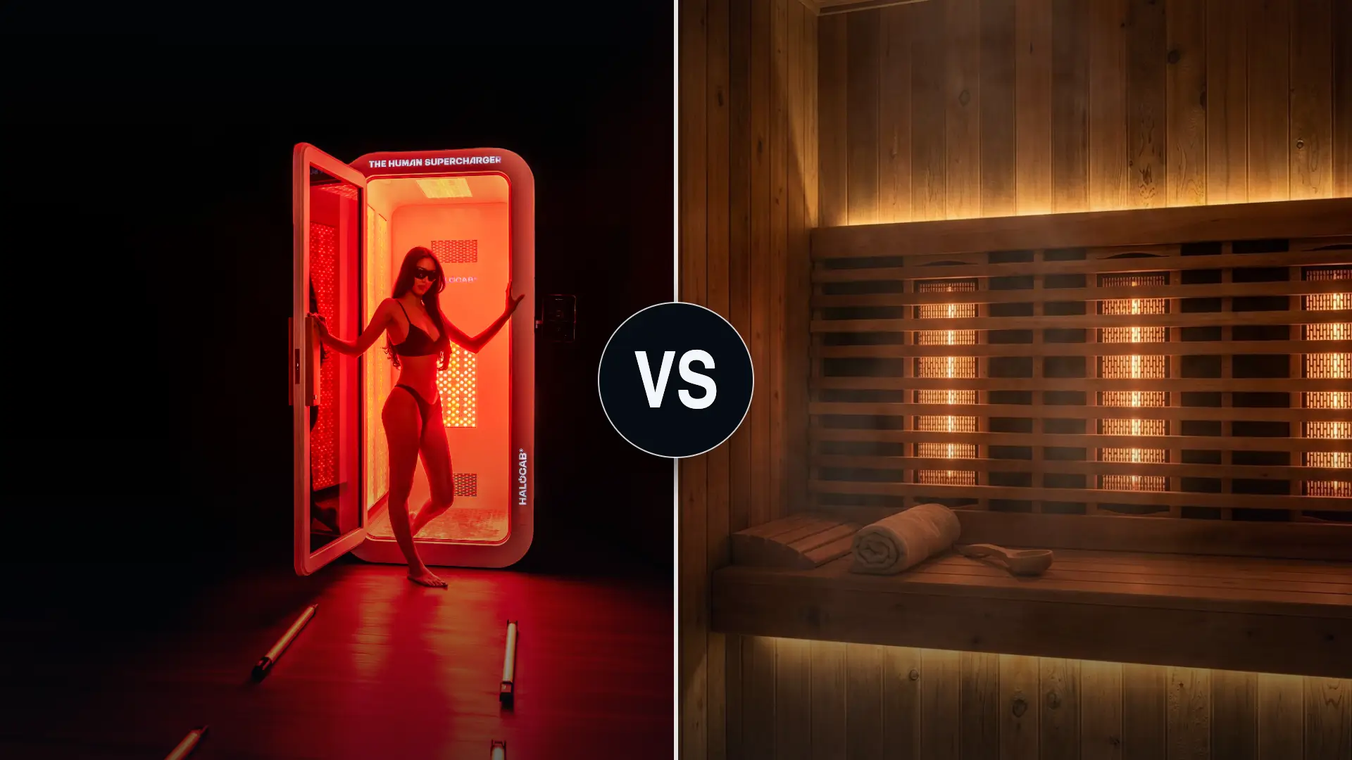 Rotlicht vs. Infrarotsauna: Zwei Technologien, ein häufiges Missverständnis