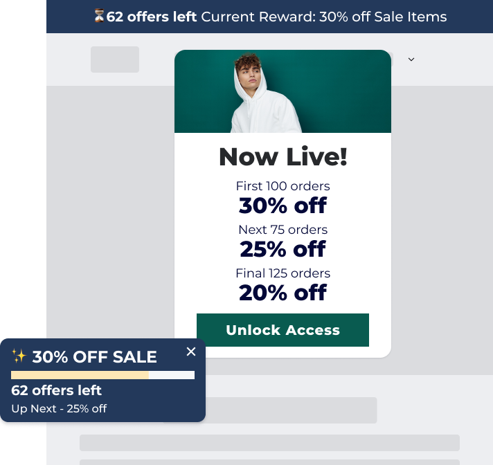 Limited quantity offers increases demand and lowers discount margin