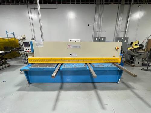 KNUTH KHT 3206C Metal Shear - 126 inch Hydraulic Shear