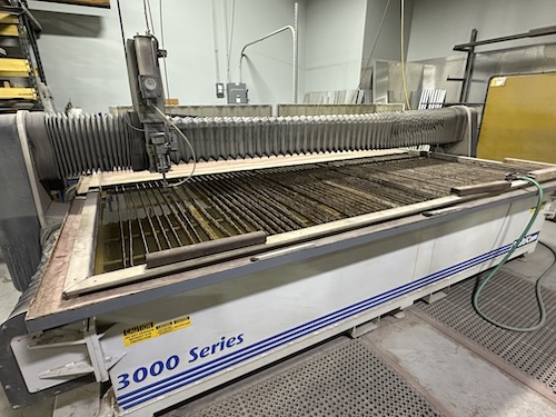 MultiCam 3000 Series Waterjet - 5x12 Table, 55000 PSI