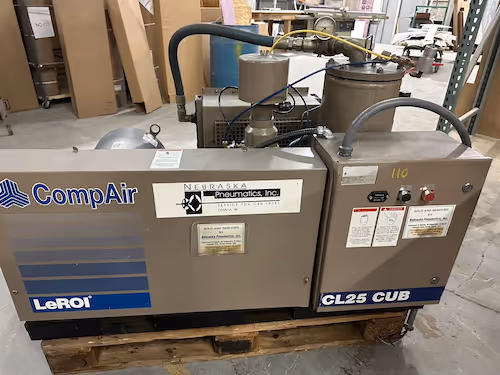 LeRIO CL25 CUB Air Compressor - 125 PSI Rotary Screw
