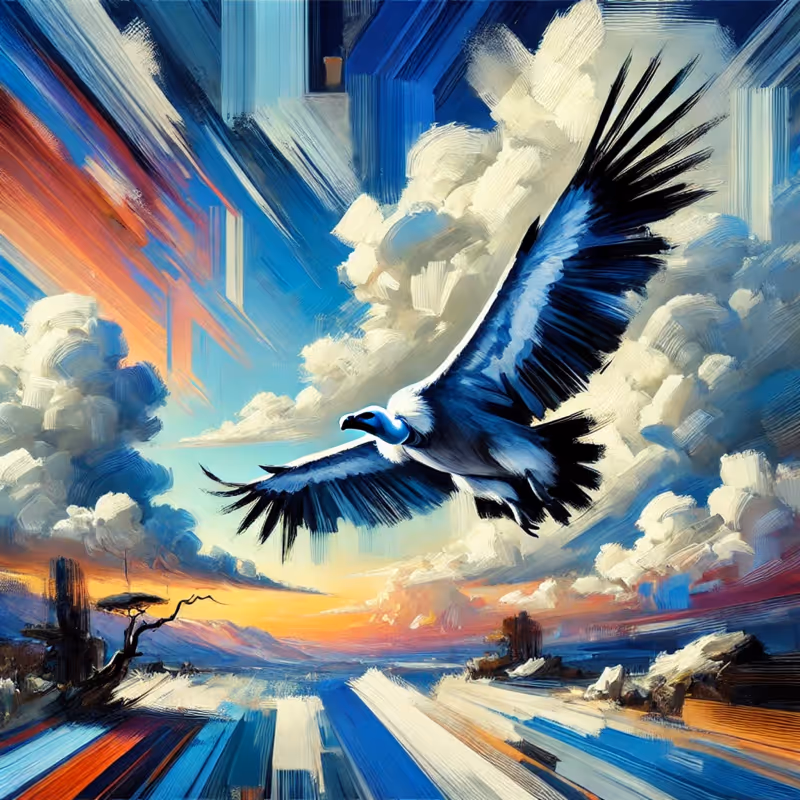 Artistic representation of innovation and forward-thinking