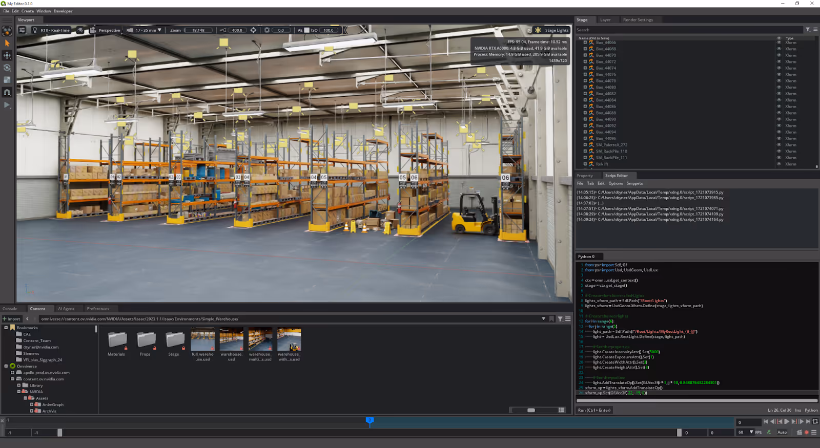 Engineering team performing on-site facility mapping